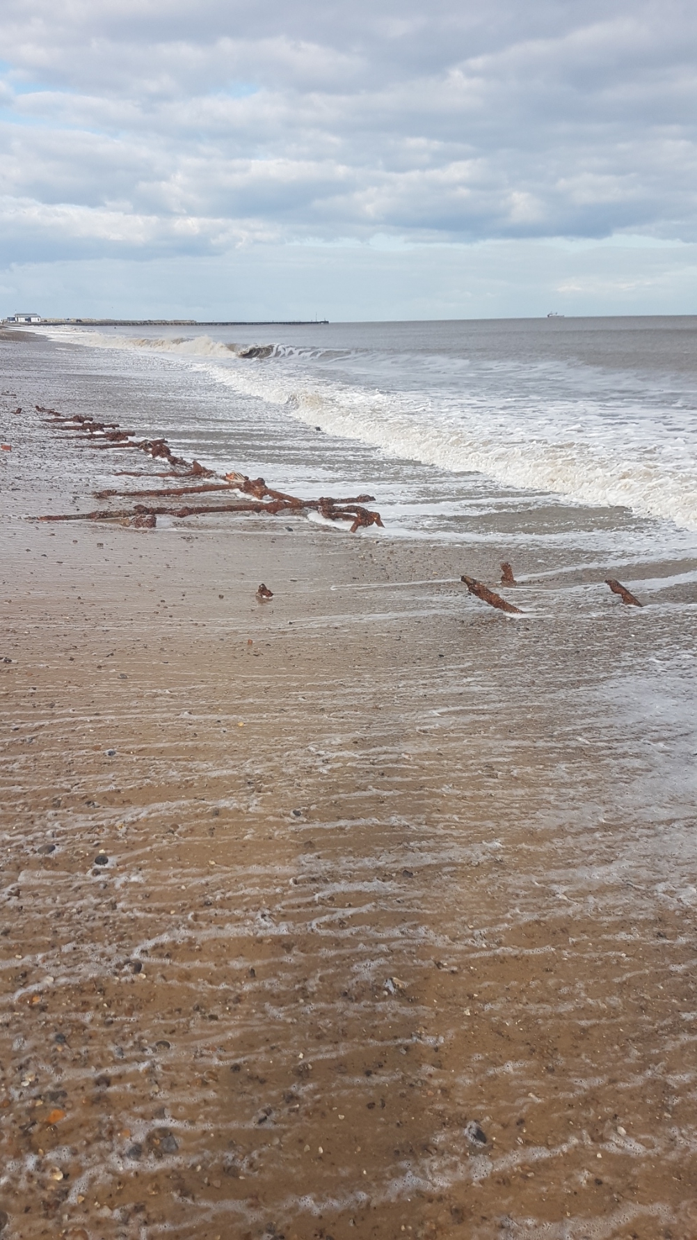 Danger on the beach