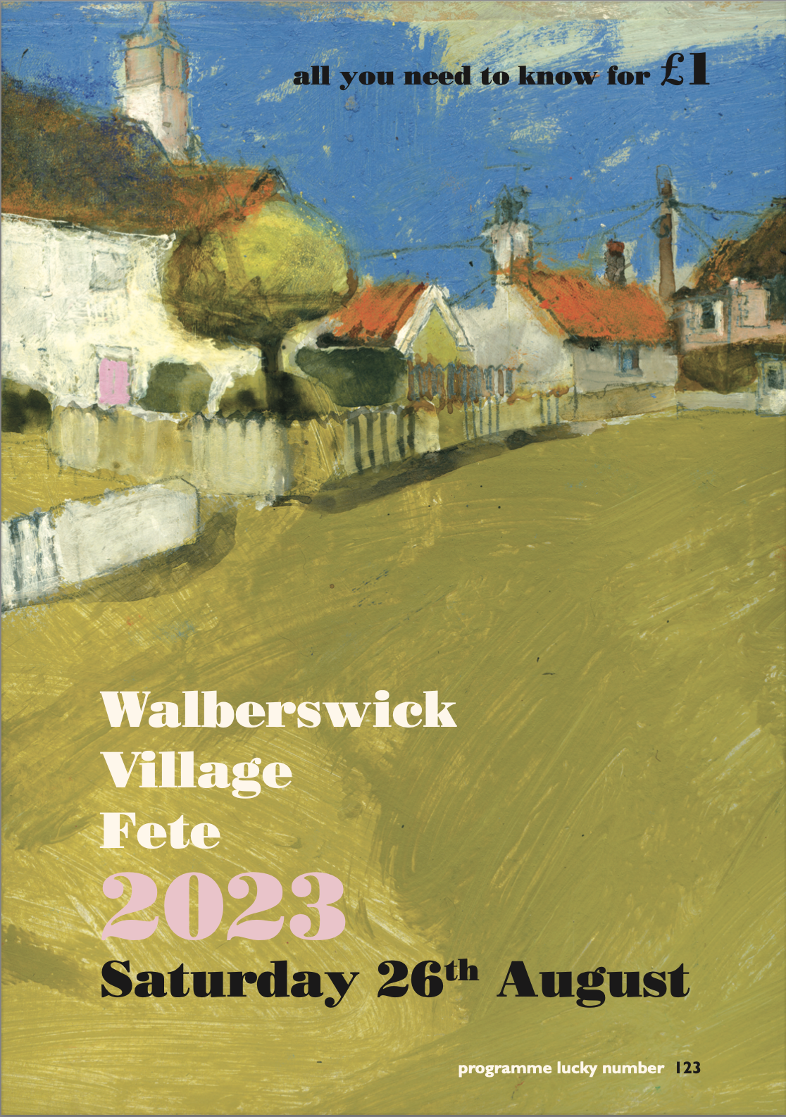 Walberswick Village Fete - August 26th