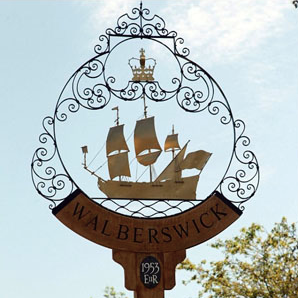 Walberswick sign