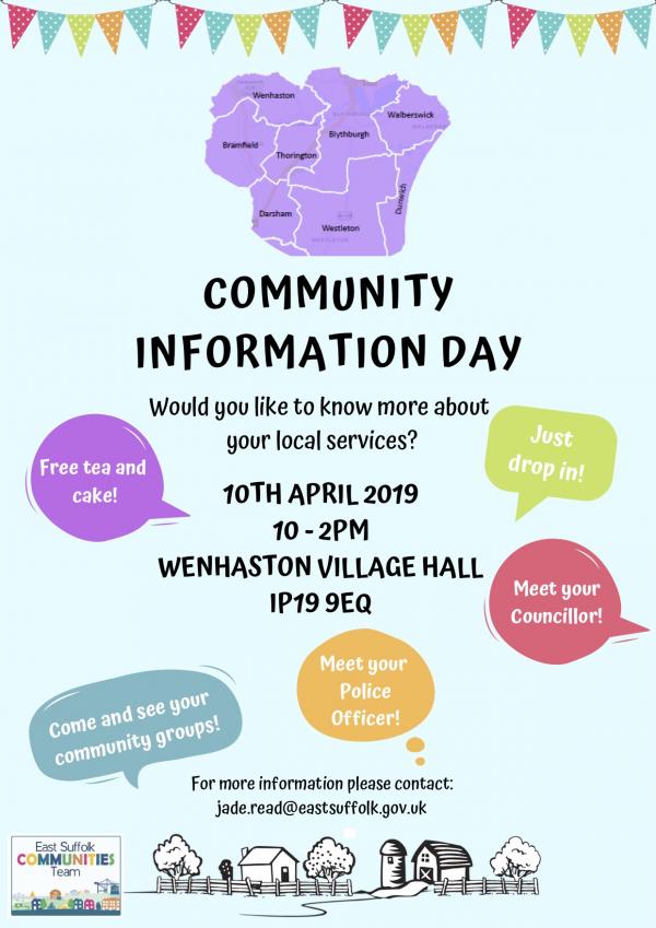 Final Poster Engagement Wenhaston Event 1
