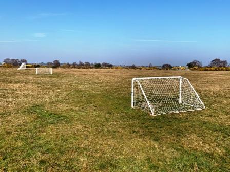 New goal nets for both the main goals and 5-a-side pitch on the Playing Fields