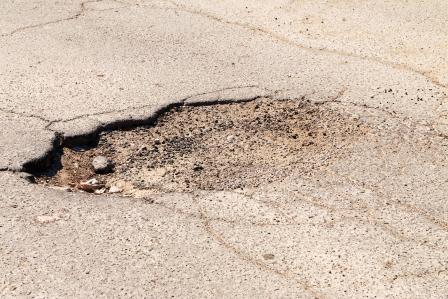 Potholes & overgrown footpaths...Don’t ignore it, please report it…